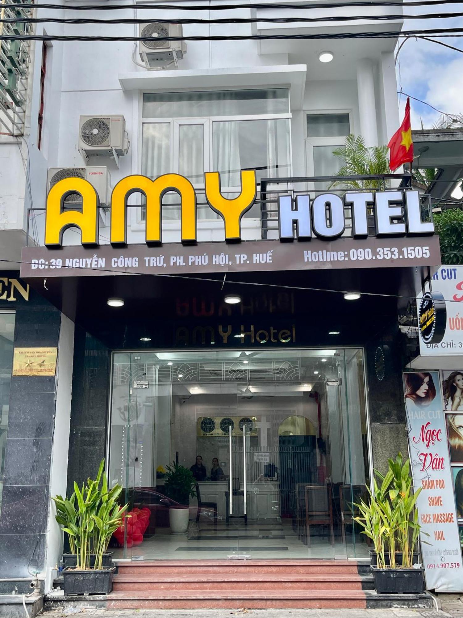 Amy Hotel Hue Exterior photo